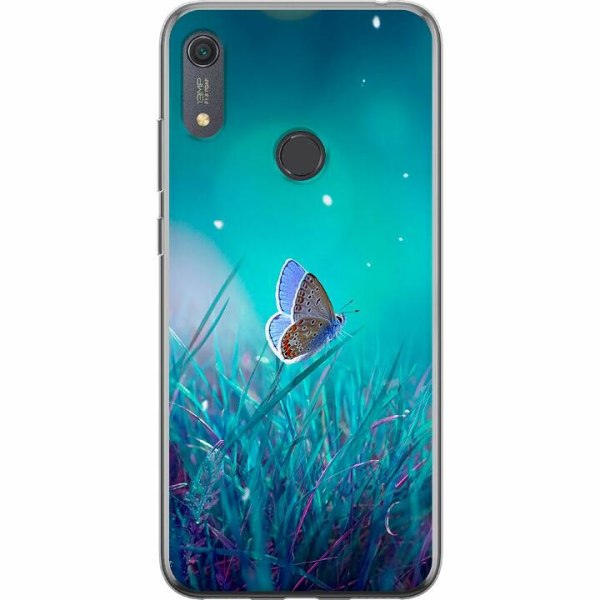 Huawei Y6s (2019) Genomskinligt Skal Magical Butterfly