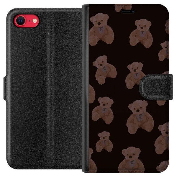 Apple iPhone SE (2020) Plånboksfodral En björn flera björna