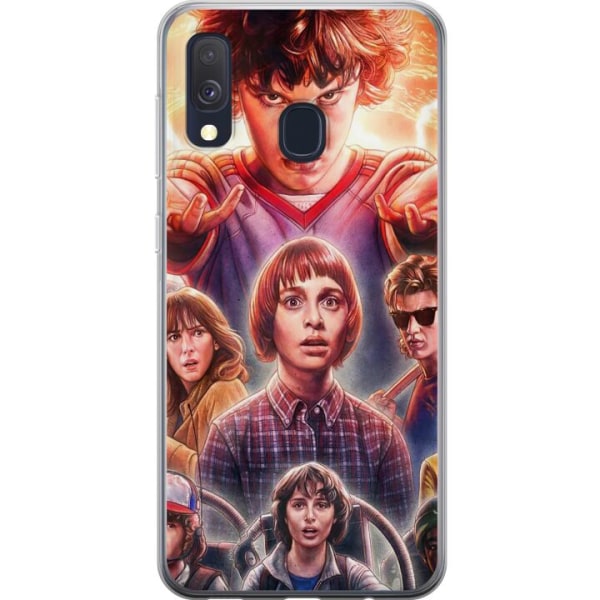 Samsung Galaxy A40 Cover / Mobilcover - Stranger Things