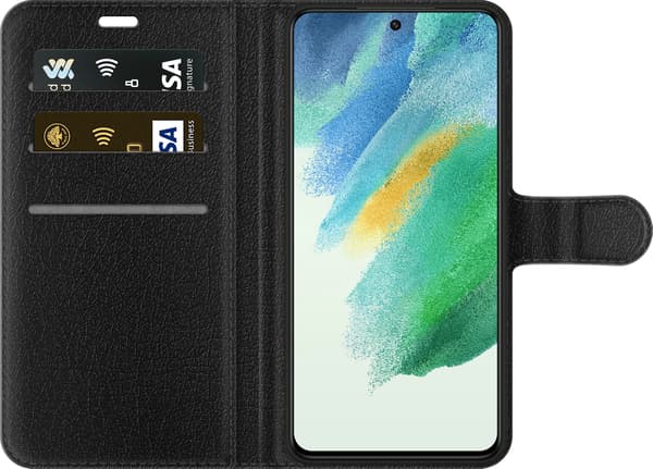 Kompatibelt Lommeboketui til Samsung Galaxy S21 FE 5G Høstvenner oransje