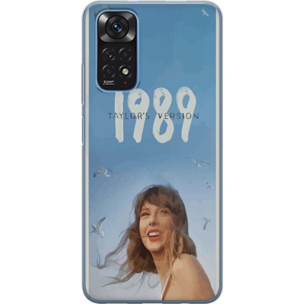 Xiaomi Redmi Note 11 Läpinäkyvä kuori Taylor Swift