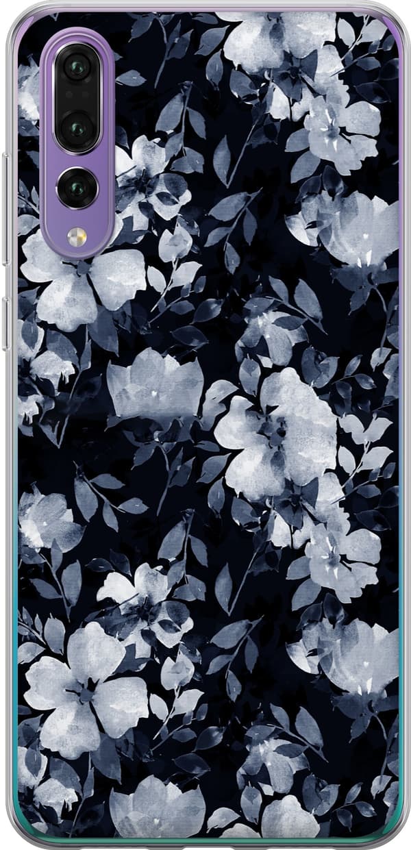Kompatibelt Mobildeksel til Huawei P20 Pro Blomster