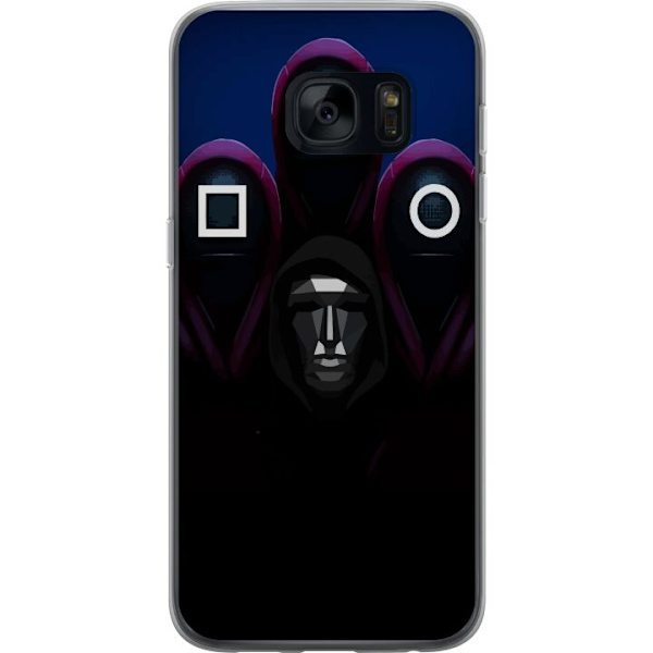 Samsung Galaxy S7 Läpinäkyvä kuori Squid Game Kausi 3 Uudet Ikoni Suosittu Sarja TV Motiivi Aasialainen Draama Trendikäs Graafinen Suunnittelu