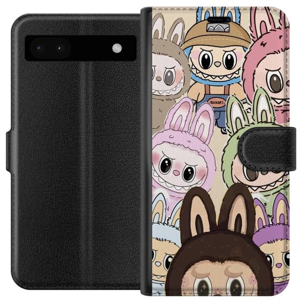 Kompatibel Tegnebogsetui til Google Pixel 6a The Monster Edition Samlefigur Anime