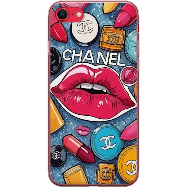 Apple iPhone SE (2020) Gennemsigtig cover Chanel Lips