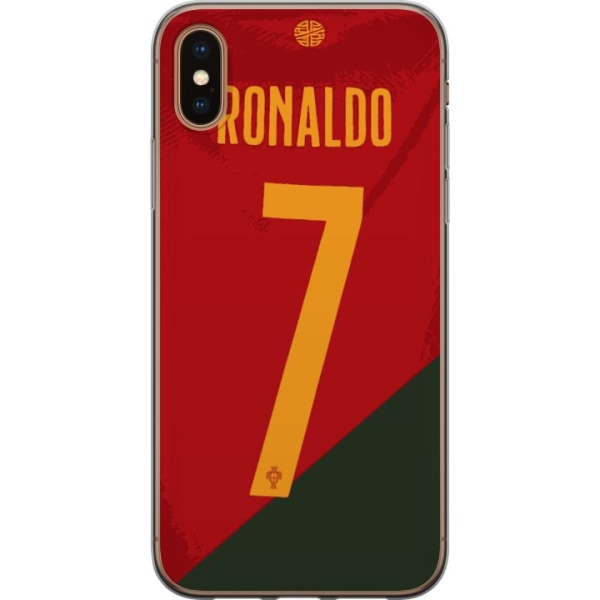 Apple iPhone XS Gennemsigtig cover Ronaldo