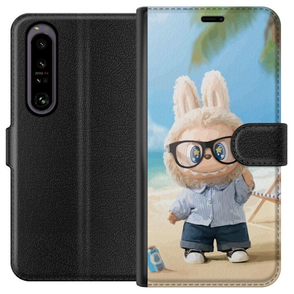 Sony Xperia 1 IV Lompakkokotelo Labubu Tummat Unelmat
