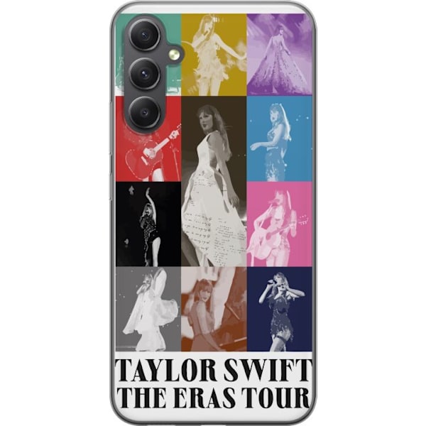 Samsung Galaxy A15 5G Läpinäkyvä kuori Taylor Swift