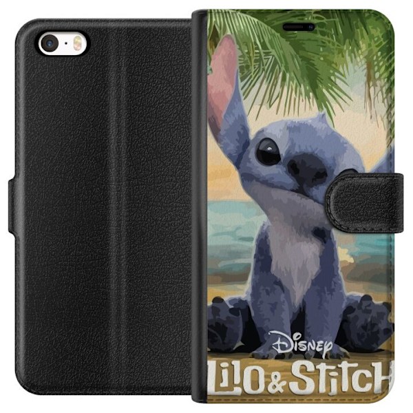 Apple iPhone 5 Tegnebogsetui Kærlig – Med Hjerter & Kawaii-følelse