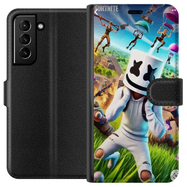 Kompatibel Tegnebogsetui til Samsung Galaxy S21+ 5G Fortnite