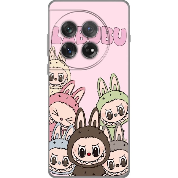 OnePlus 12 Läpinäkyvä kuori Labubu Classics