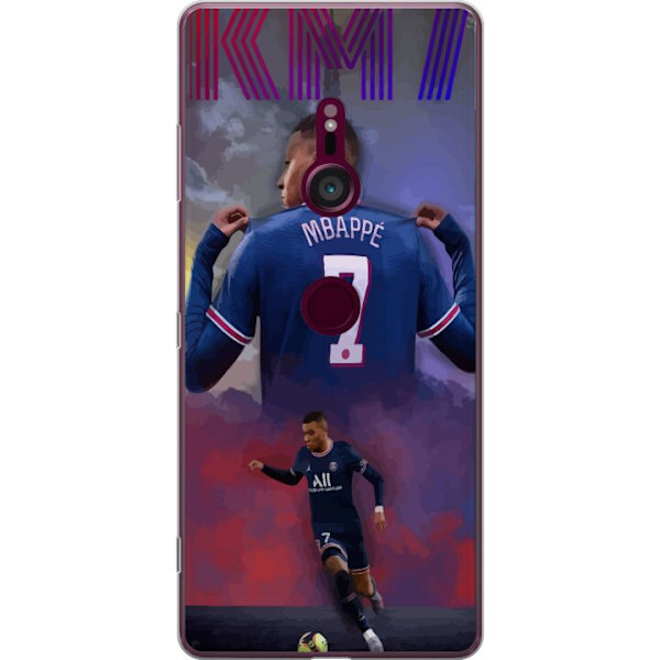 Sony Xperia XZ3 Gennemsigtig cover MAP Fodbold Design Grafisk Mønster Moderne Sportsmotiv Trend Fodbold Populær Grafisk Stil Motiv