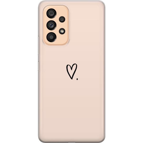 Kompatibel Mobilcover til Samsung Galaxy A53 5G Hjerte