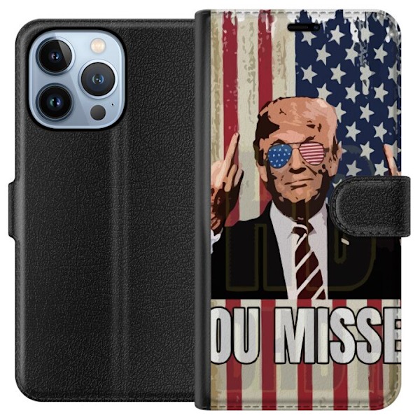 Apple iPhone 13 Pro Tegnebogsetui Trump