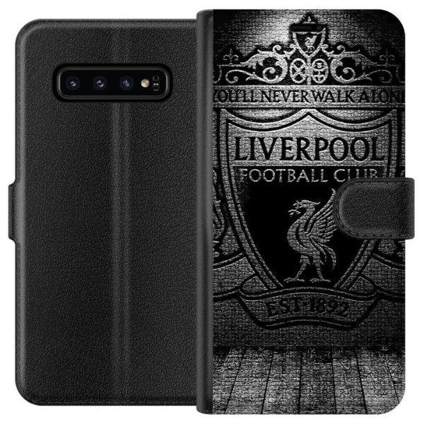 Samsung Galaxy S10 Lommeboketui Liverpool FC