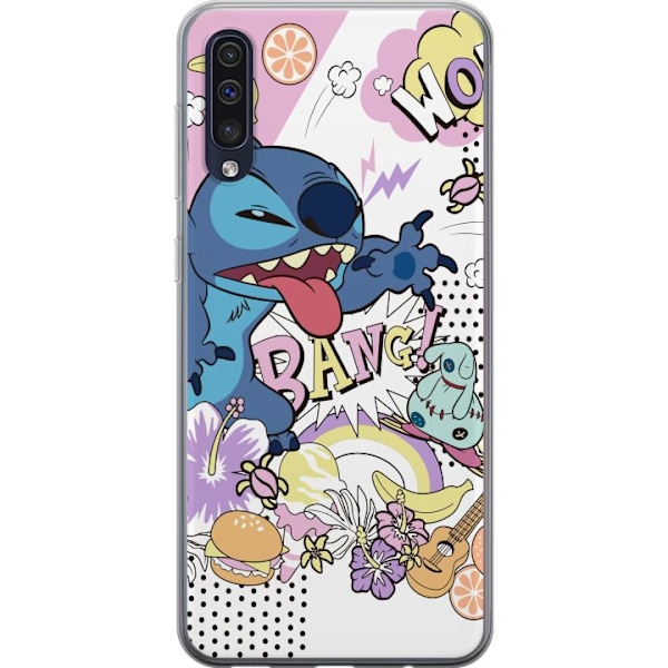 Samsung Galaxy A50 Gennemsigtig cover Stitch Bang