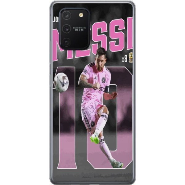 Samsung Galaxy S10 Lite Gjennomsiktig deksel Lionel Messi