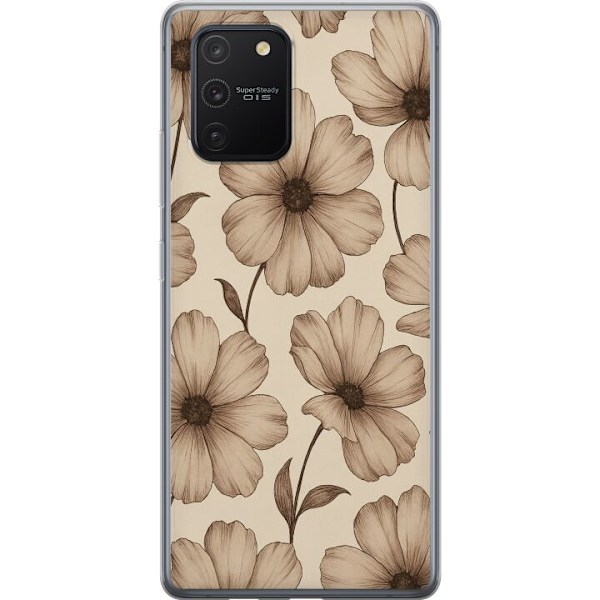 Samsung Galaxy S10 Lite Genomskinligt Skal Pastel Rush