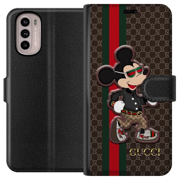 Motorola Moto G31 Tegnebogsetui CC Happy Mouse