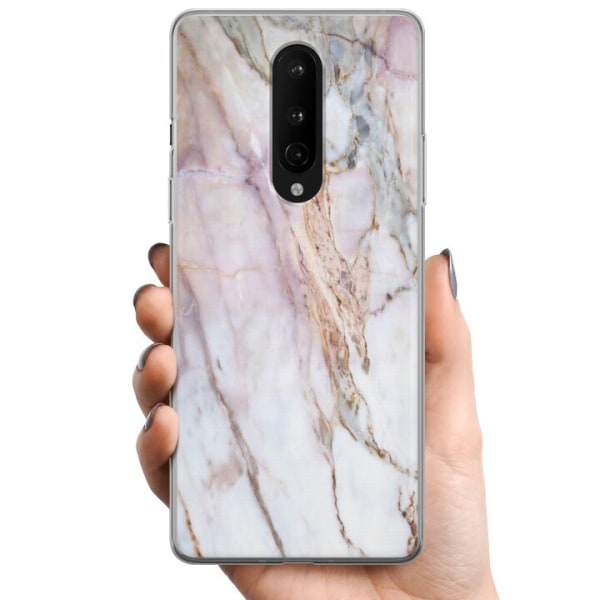 OnePlus 8 TPU Mobildeksel Marmor