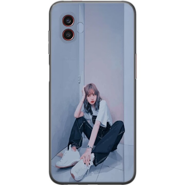 Samsung Galaxy Xcover6 Pro Läpinäkyvä kuori Lisa from Blackpink – K-pop Style Icon