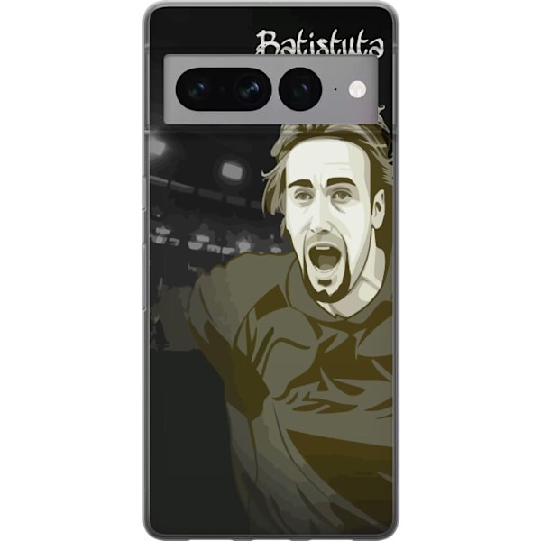 Google Pixel 7 Pro Läpinäkyvä kuori Gabriel Batistuta