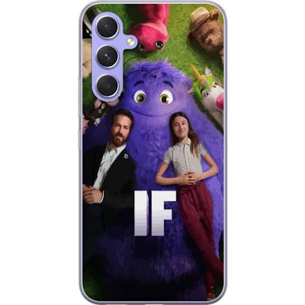 Samsung Galaxy A54 Läpinäkyvä kuori IF: Låtsaskompisar