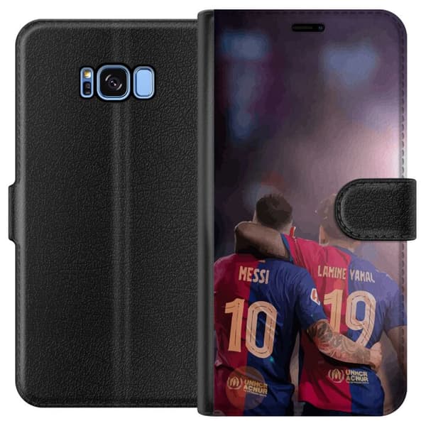 Kompatibel Tegnebogsetui til Samsung Galaxy S8 Lamine Yamal VS Messi