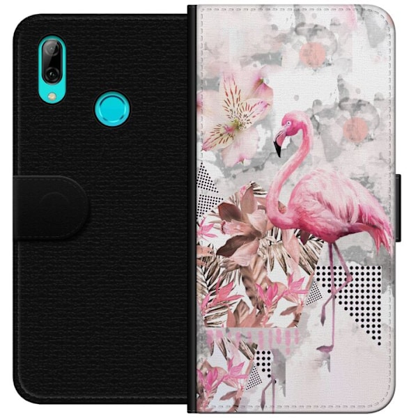 Huawei P smart 2019 Tegnebogsetui Flamingo
