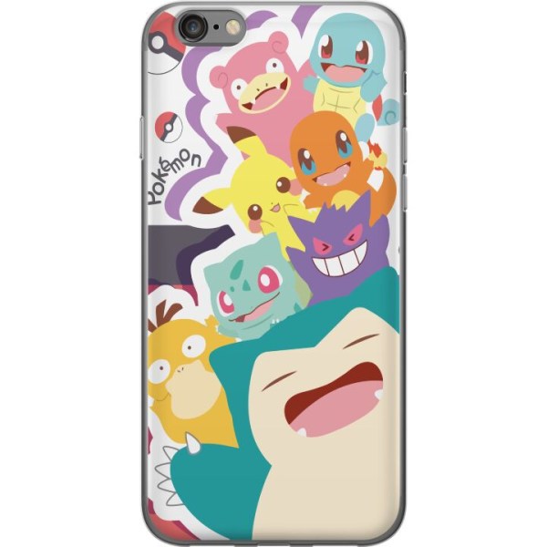 Apple iPhone 6 Gennemsigtig cover Pokemon