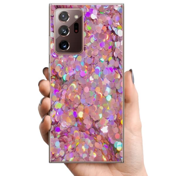 Kompatibelt Mobilskal till Samsung Galaxy Note20 Ultra Glitter