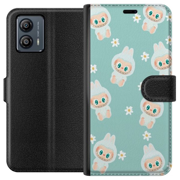 Motorola Moto G53 Tegnebogsetui Labubu Candy Vibes