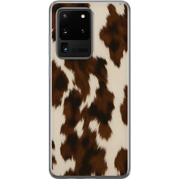 Samsung Galaxy S20 Ultra Läpinäkyvä kuori Värisuihku