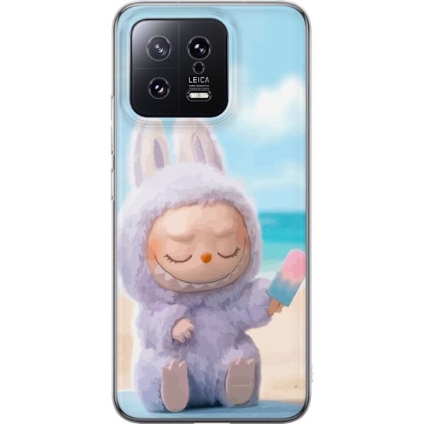 Xiaomi 13 Gennemsigtig cover Labubu Lyserød Stemning