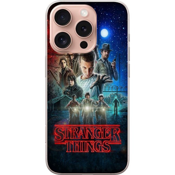 Apple iPhone 16 Pro Gjennomsiktig deksel Stranger Things