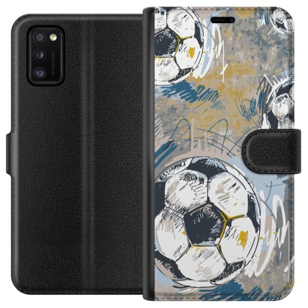 Samsung Galaxy A41 Plånboksfodral Fotboll