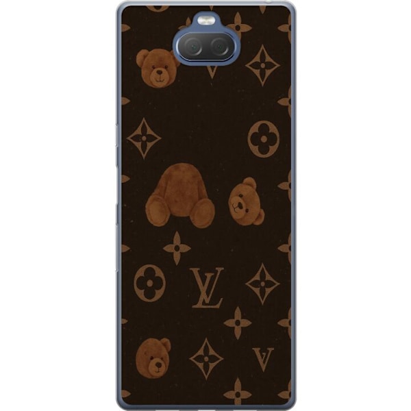 Sony Xperia 10 Plus Läpinäkyvä kuori Plush Luxe