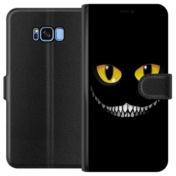 Samsung Galaxy S8 Plånboksfodral Eyes In The Dark Black