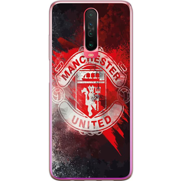 Xiaomi Redmi K30 Gjennomsiktig deksel Manchester United F.C.