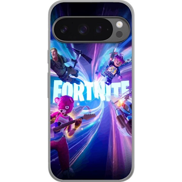 Google Pixel 9 Pro XL Gjennomsiktig deksel Fortnite