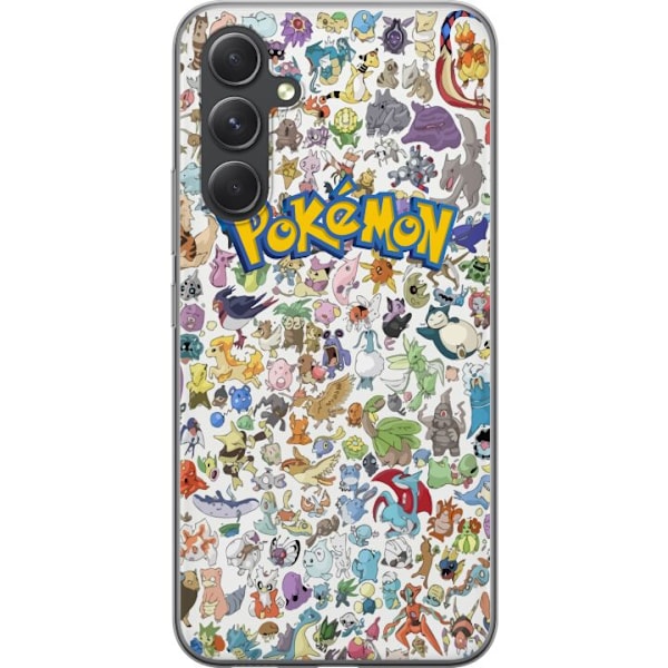 Samsung Galaxy S24 FE Gjennomsiktig deksel Pokemon