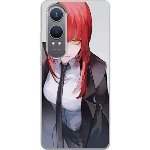 OnePlus Nord CE4 Lite Gennemsigtig cover Makima Chainsaw Man