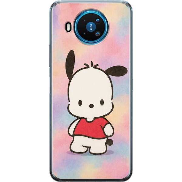 Nokia 8.3 5G Gennemsigtig cover Kawaii Sanrio Pochacco