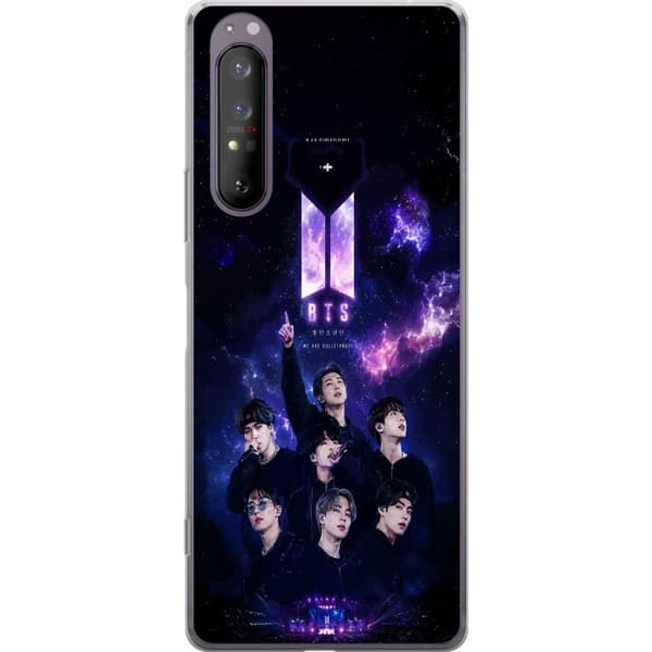 Kompatibelt Mobildeksel til Sony Xperia 1 II BTS lila