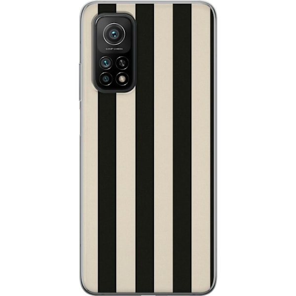 Xiaomi Mi 10T 5G Genomskinligt Skal Line Flow