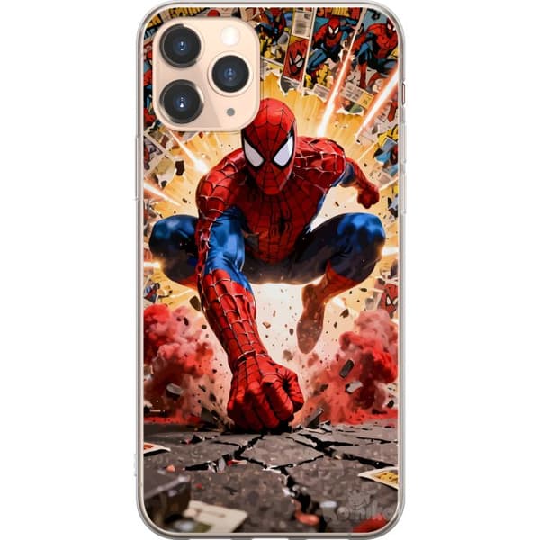 Kompatibelt Mobildeksel til Apple iPhone 11 Pro Spider Man action