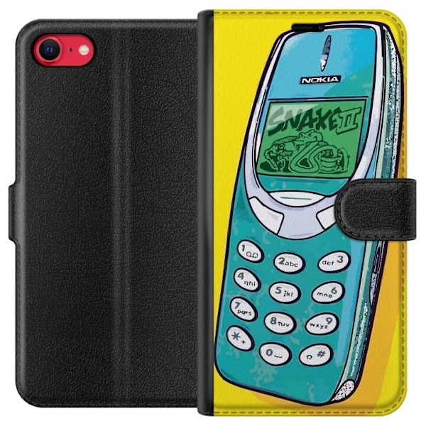 Apple iPhone SE (2022) Plånboksfodral Nokia 3310, Snake 2