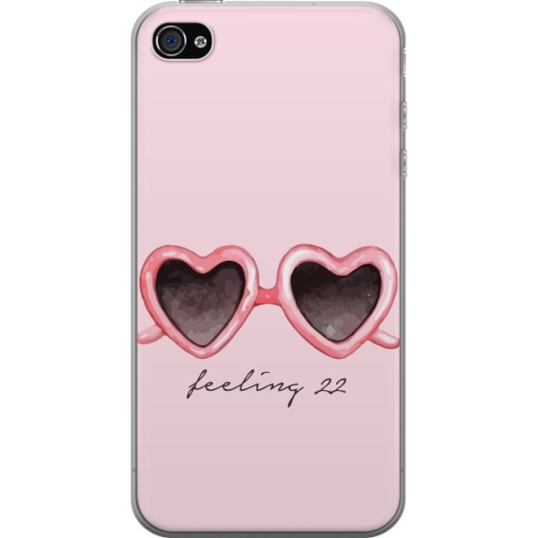 Apple iPhone 4s Gennemsigtig cover Taylor Swift - Feeling 22