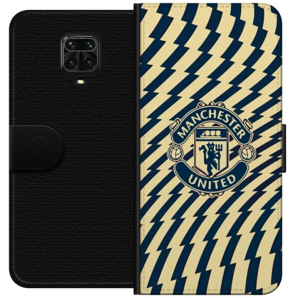 Xiaomi Redmi Note 9 Pro Tegnebogsetui Manchester United F.C.