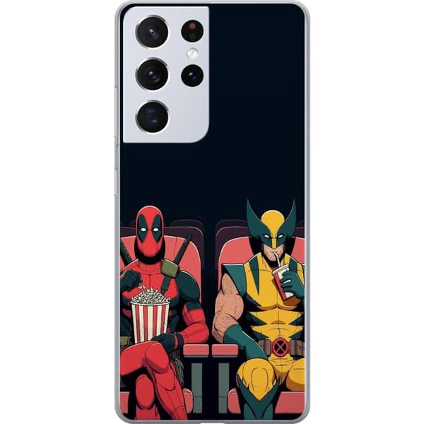 Kompatibelt Mobilskal till Samsung Galaxy S21 Ultra 5G Deadpool & Wolverine